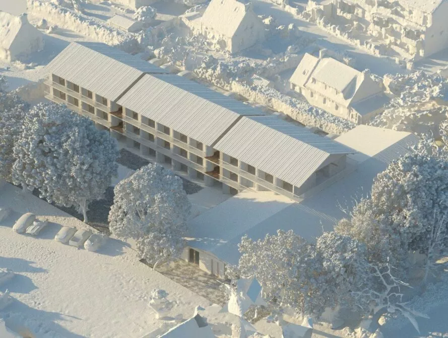 Construction de 20 logements et d'une maison de santé à Nevez